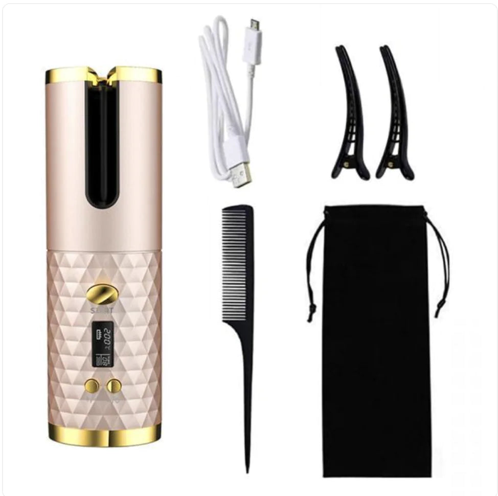 PixelShop® - Cordless Automatic Hair Curler