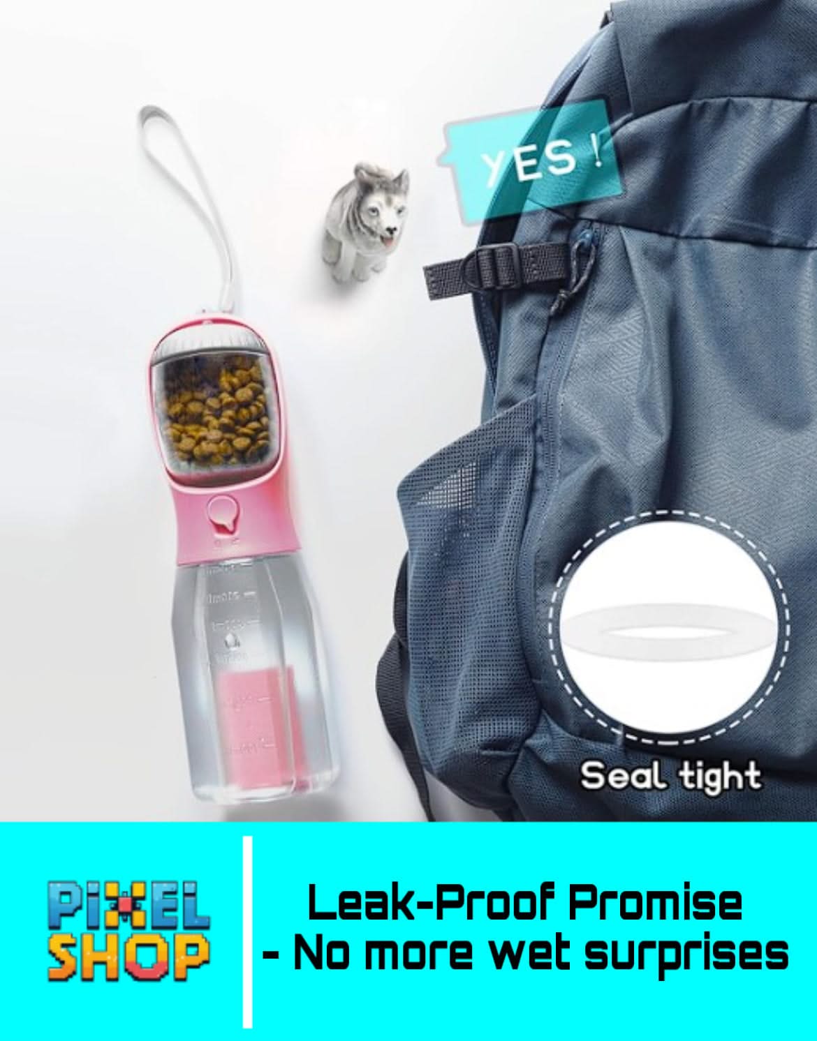 3 in 1 Pet Bottle - PixelShop