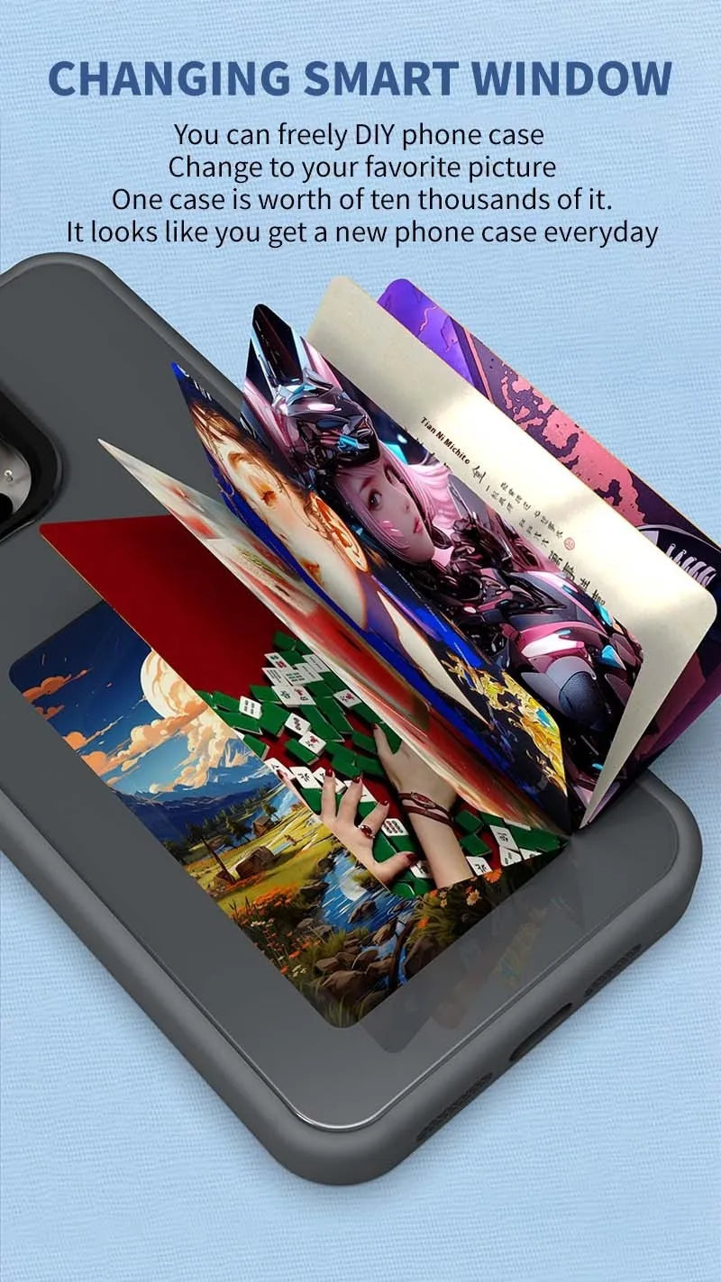 PixelShop®: E-ink Iphone Case with Screen Projection