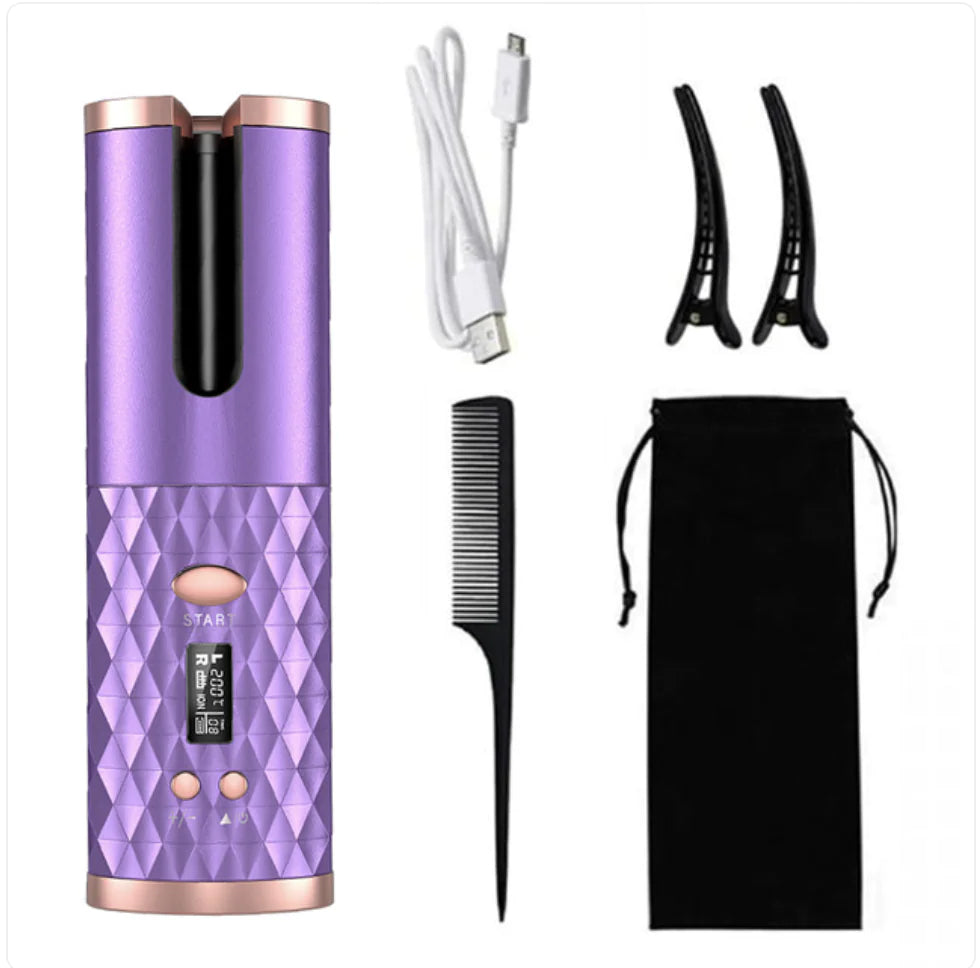 PixelShop® - Cordless Automatic Hair Curler