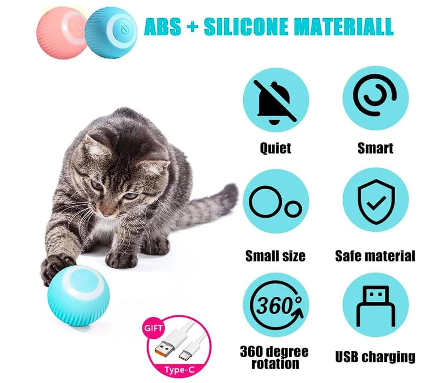 PixelShop® - Smart Pet Rotating Ball