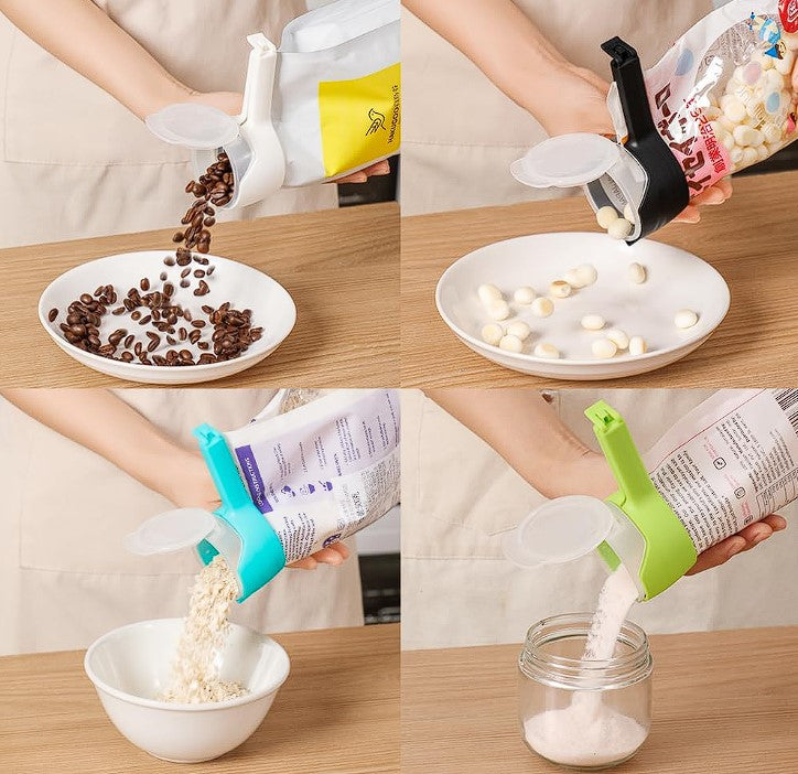 PixelShop® - Seal & Pour Food Bag Clips