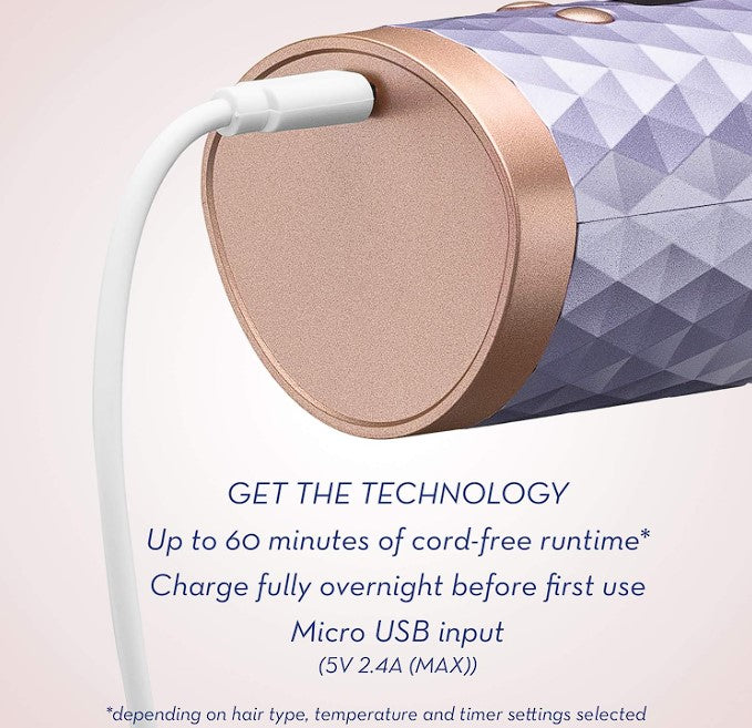 PixelShop® - Cordless Automatic Hair Curler