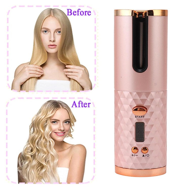 PixelShop® - Cordless Automatic Hair Curler