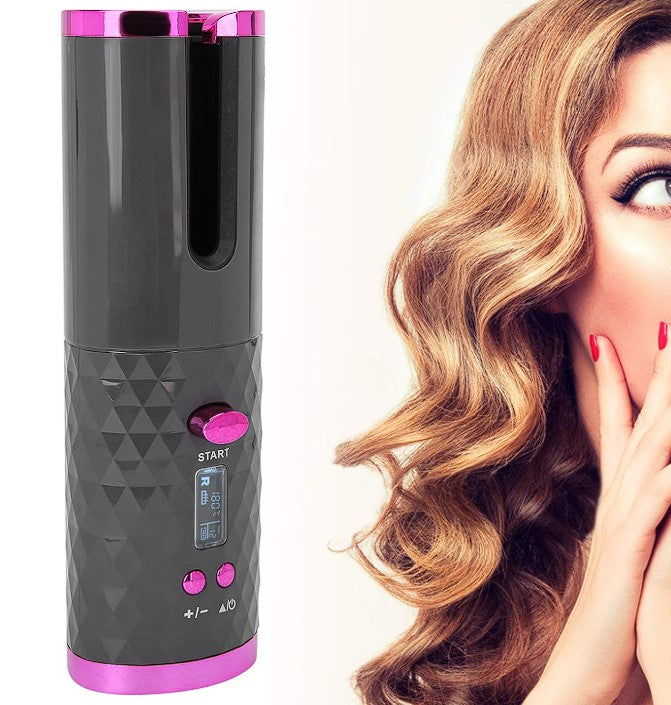 PixelShop® - Cordless Automatic Hair Curler