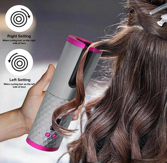 PixelShop® - Cordless Automatic Hair Curler