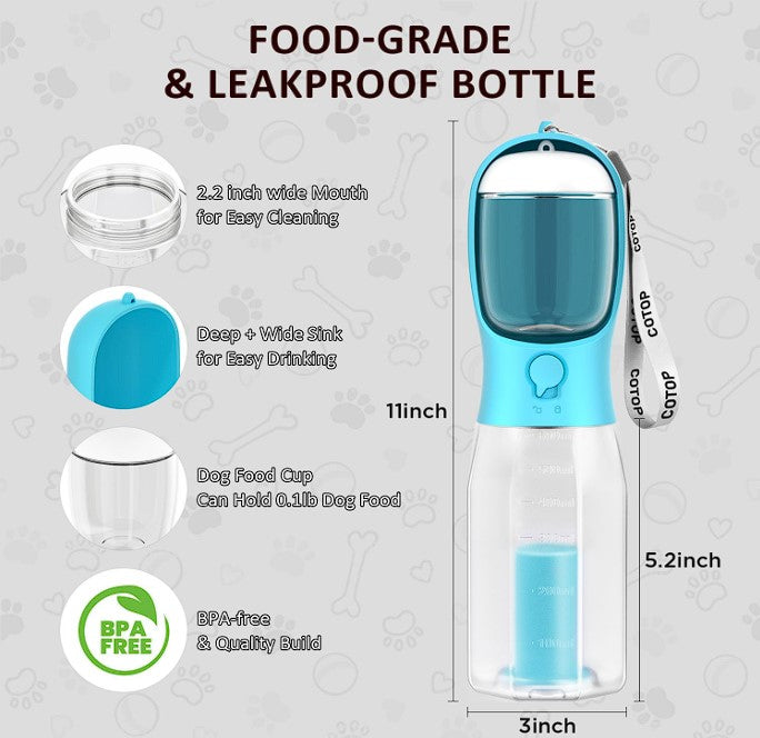 PixelShop® - 3 in 1 Pet Bottle