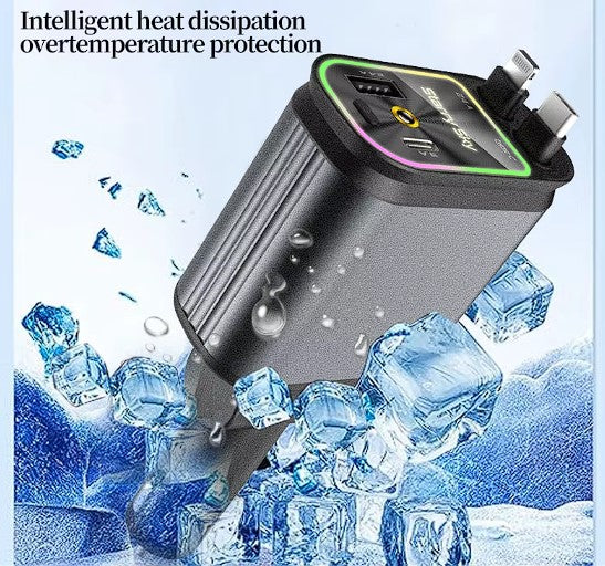 PixelShop® - Starry Sky 4 in 1 Car Charger