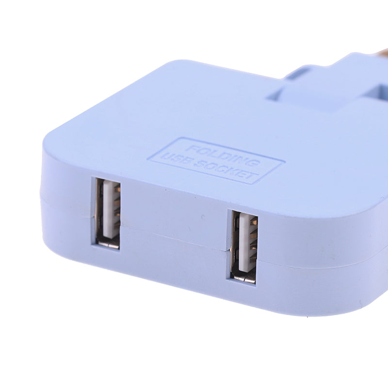 PixelShop® - 180º Rotating European Socket w/USB