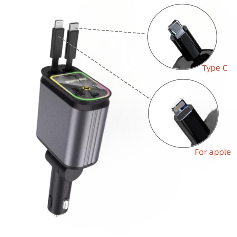 PixelShop® - Starry Sky 4 in 1 Car Charger