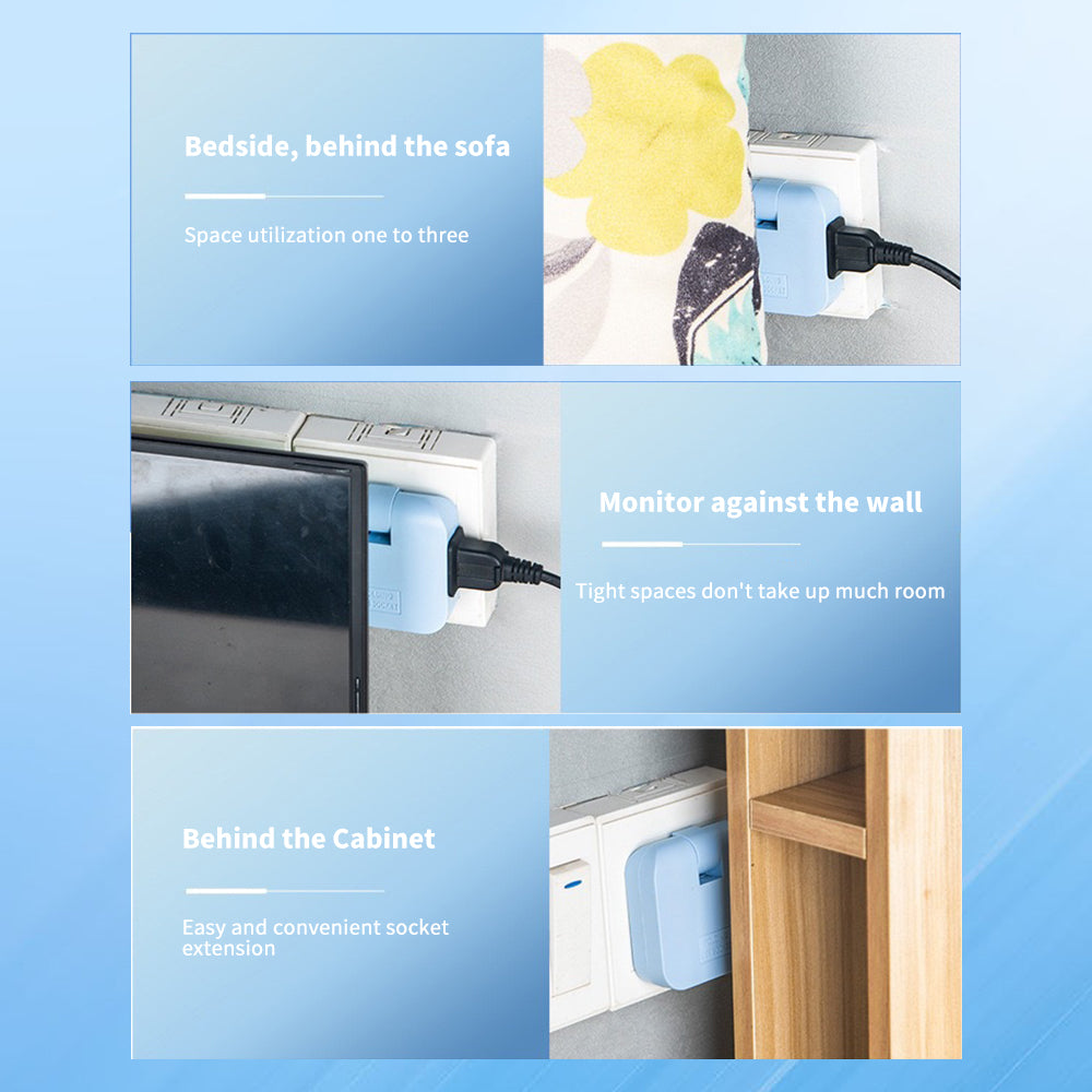 PixelShop® - 180º Rotating European Socket w/USB