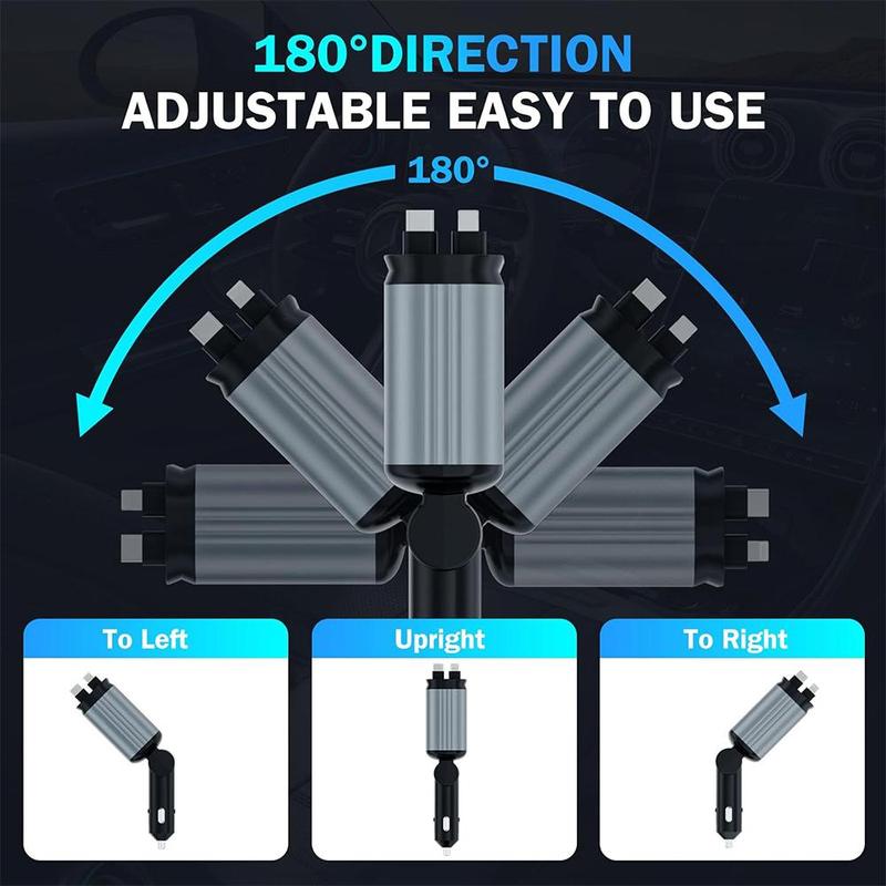 PixelShop® - Starry Sky 4 in 1 Car Charger