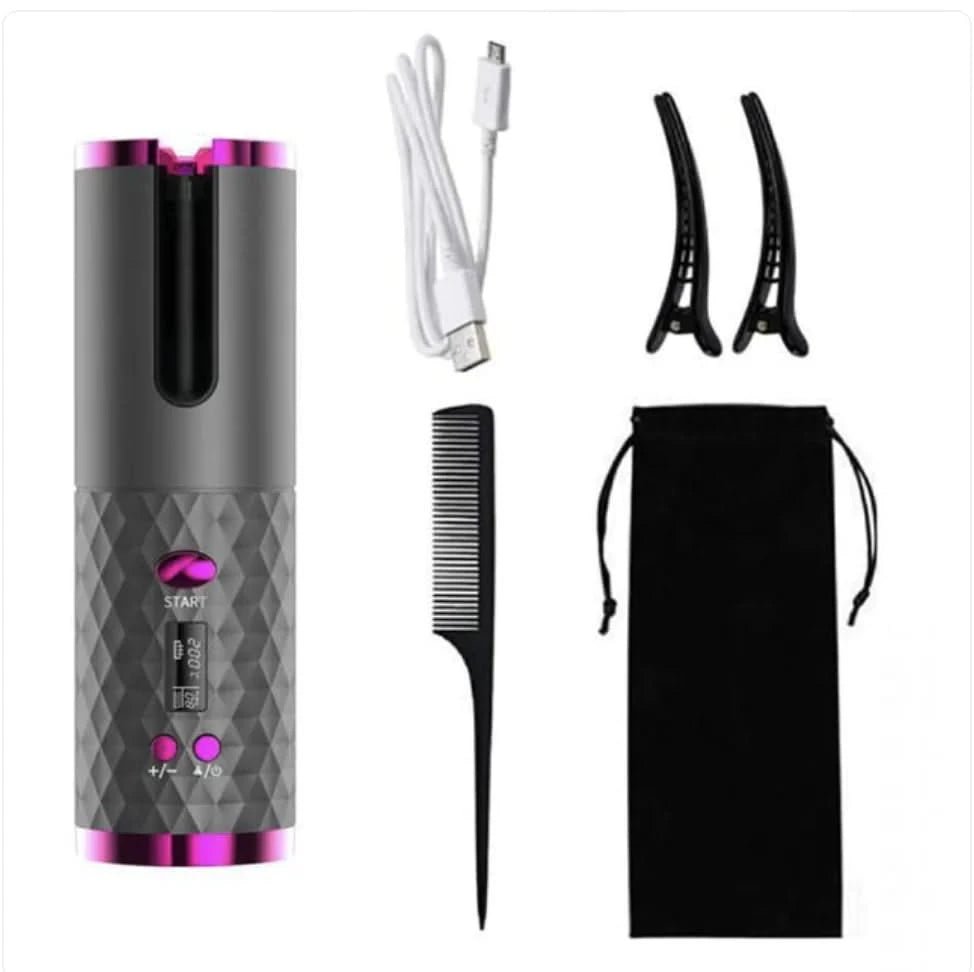 Cordless Automatic Hair Curler - PixelShop