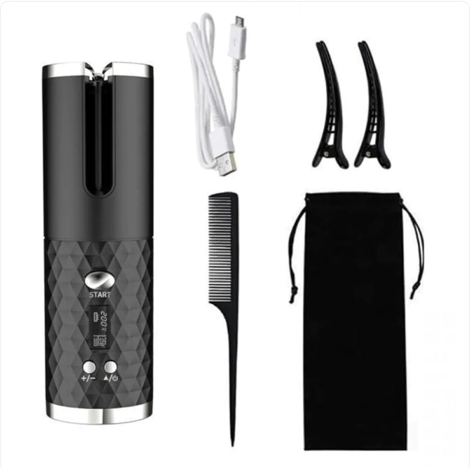 PixelShop® - Cordless Automatic Hair Curler