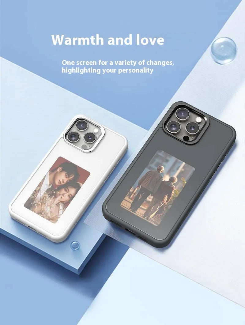 PixelShop®: E-ink Iphone Case with Screen Projection