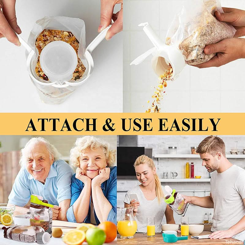 Seal & Pour - Food Bag Clips - PixelShop