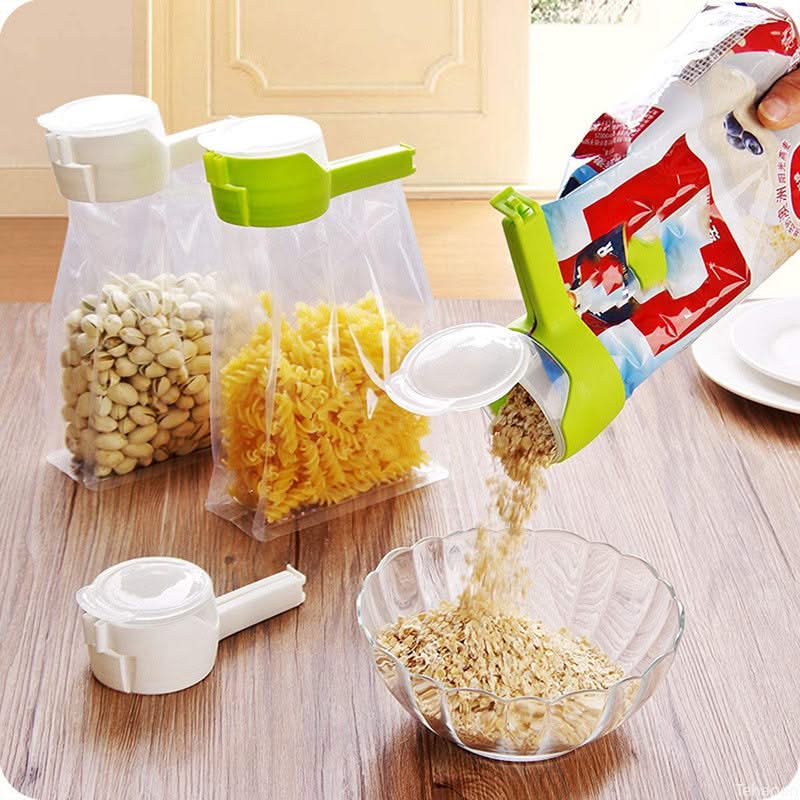 Seal & Pour - Food Bag Clips - PixelShop