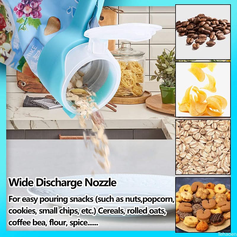 Seal & Pour - Food Bag Clips - PixelShop