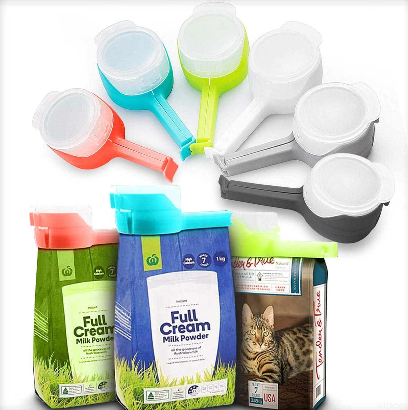 Seal & Pour - Food Bag Clips - PixelShop