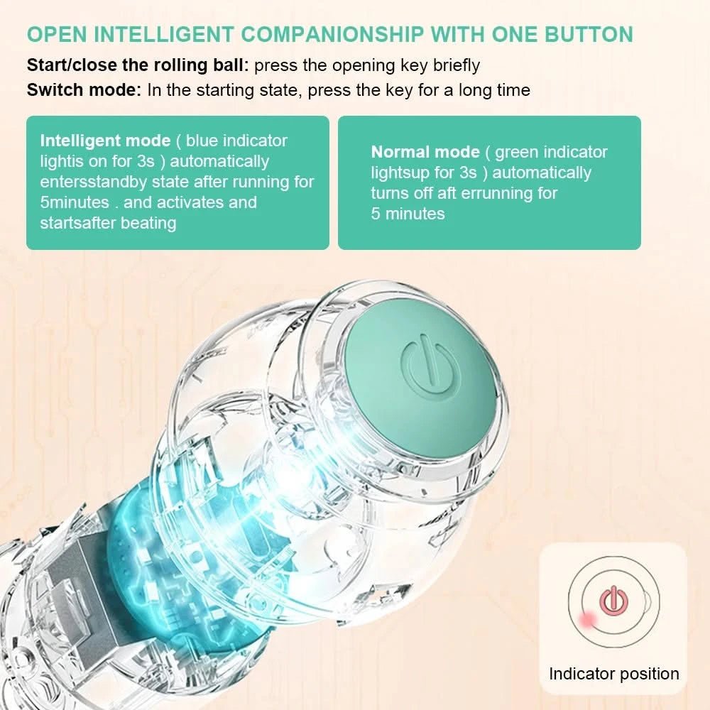 Smart Pet Rotating Ball - PixelShop