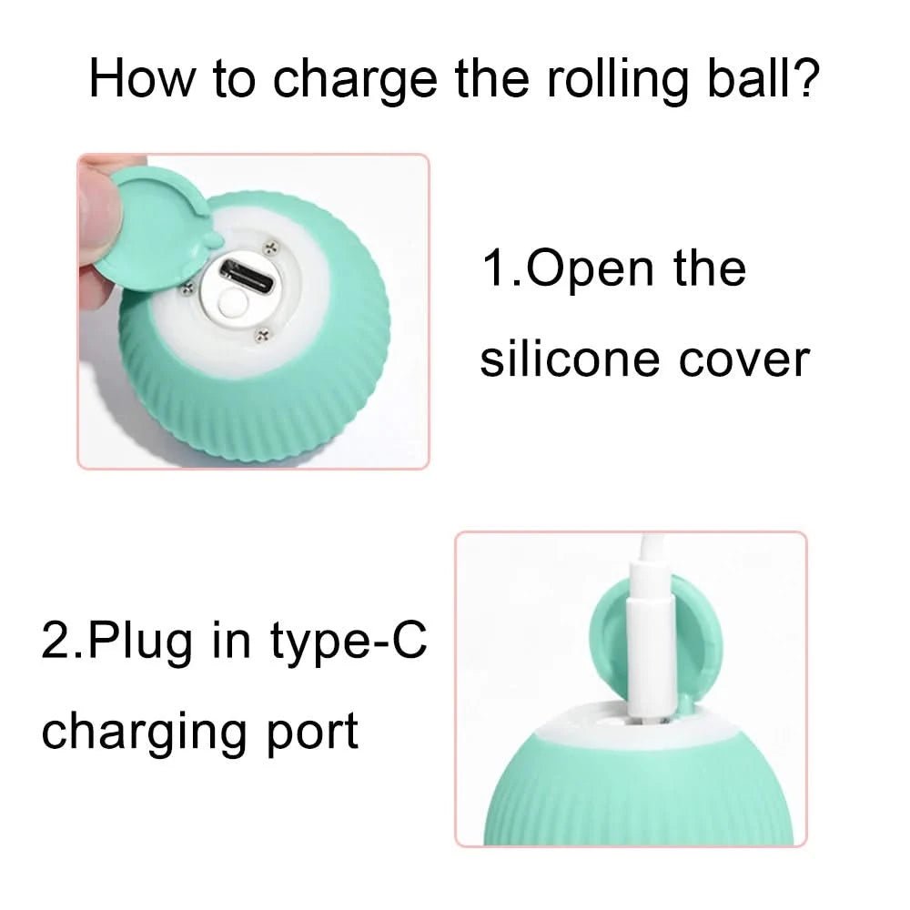 Smart Pet Rotating Ball - PixelShop