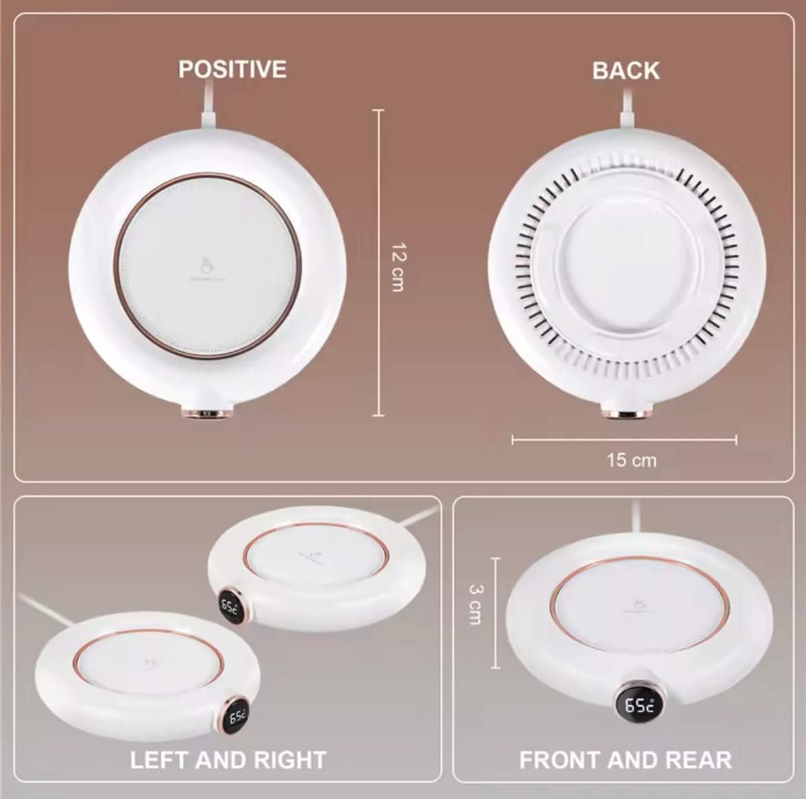 Smart Thermostatic Mug Warmer - PixelShop