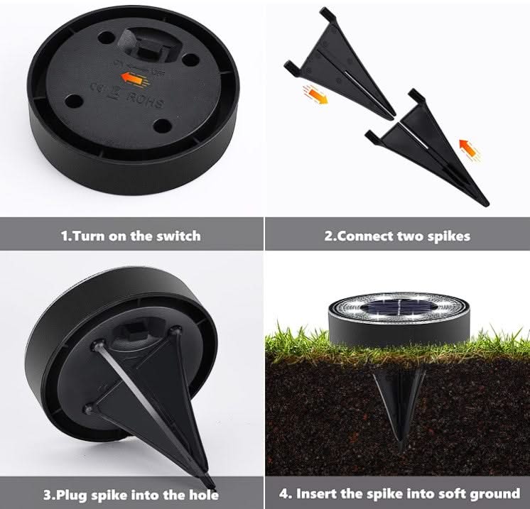 Solar Power Ground Light - PixelShop