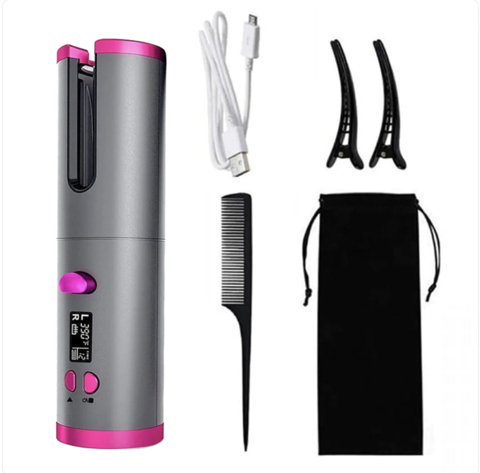 PixelShop® - Cordless Automatic Hair Curler