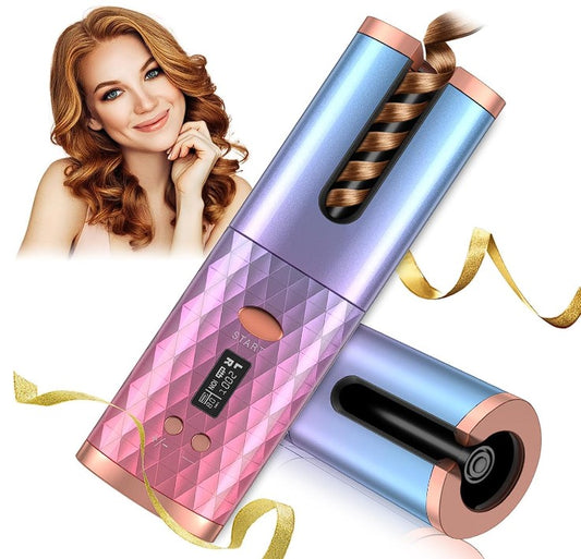 PixelShop® - Cordless Automatic Hair Curler