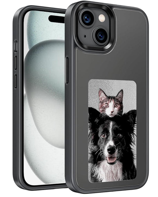 PixelShop®: DIY E-ink Iphone Case with Screen Projection