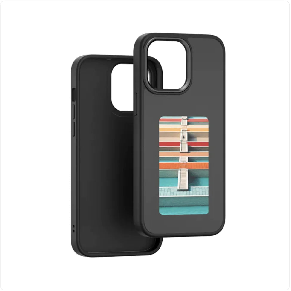 PixelShop®: DIY E-ink Iphone Case with Screen Projection
