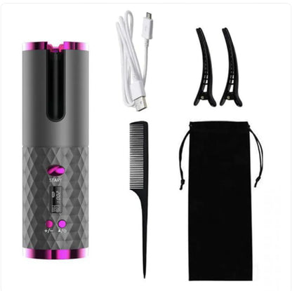 PixelShop® - Cordless Automatic Hair Curler