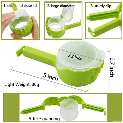 Seal & Pour - Food Bag Clips - PixelShop